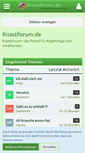 Mobile Screenshot of knastforum.de